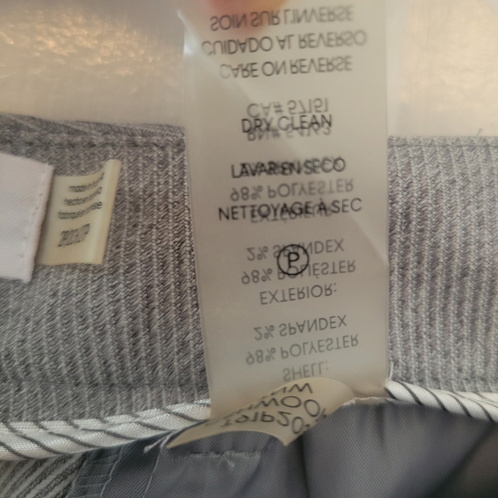 Calvin Klein Women's Soft Gray Trousers - Picture 7 of 7
